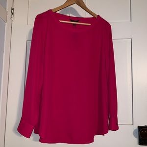 Banana Republic fuchsia pink blouse NWT